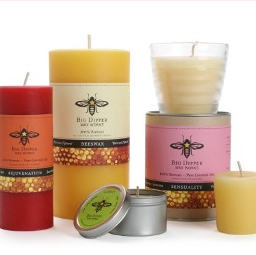 Big Dipper Beeswax Candles