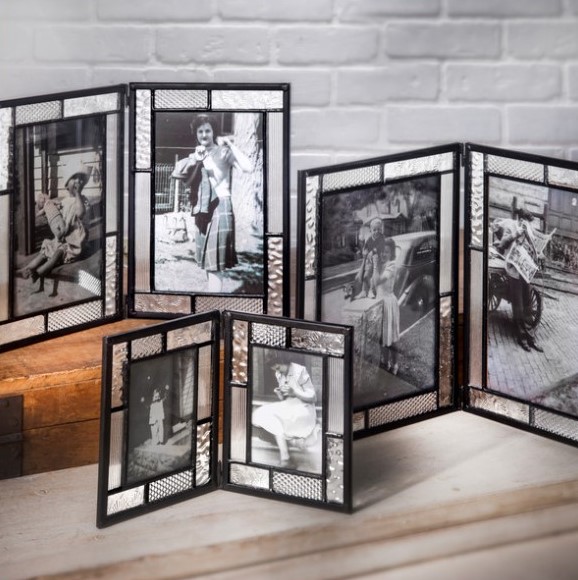 Leaded Glass Picture Frames