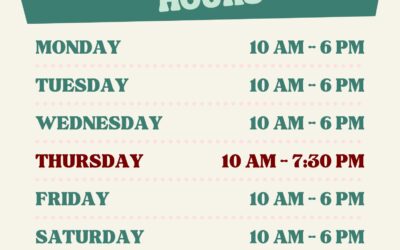 ‘Tis the season for NEW EXTENDED HOLIDAY HOURS 🎄