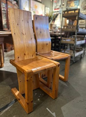 Funky Finnish Mid Century Modern Dining Chairs (Set of 4)