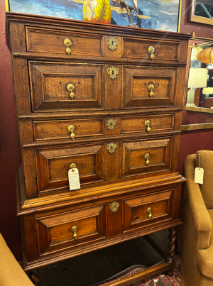 Antique Five Drawer Chest