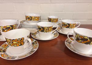 Ridgway Bone China Coffee Set
